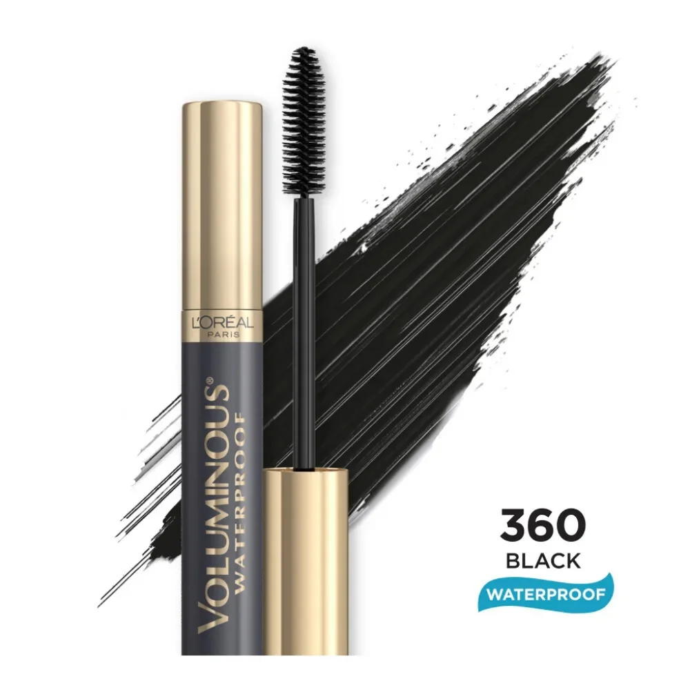 *3/15* NEW L'Oreal Paris Voluminous Original Waterproof Volume Mascara 360 Black